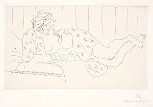 La lettre by Henri Matisse