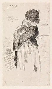La petite fille by Édouard Manet