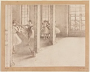 La Répétition De Danse (Danseøvelser)