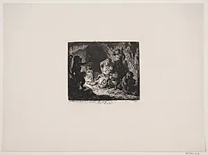 La visite by Lorenz Frølich