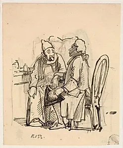 Lægebesøget by Wilhelm Marstrand