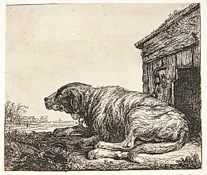 Lænkehund by Simon de Vlieger