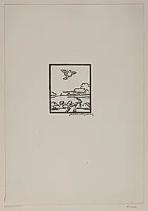 Lærke over Dybøl by Joakim Skovgaard