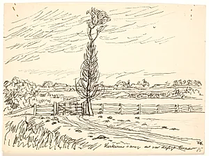 Lærkerne sang det var dejligt Foraar by Fritz Syberg