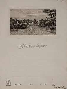 Landsbyen Vellerup på Fyn