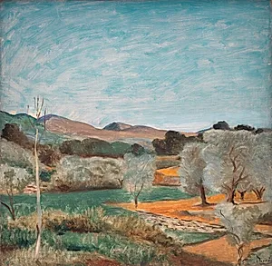 Landskab fra Sydfrankrig by André Derain