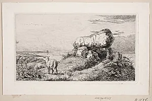 Landskab med en stendysse