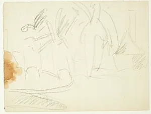 Landskab med palmer, Cannes