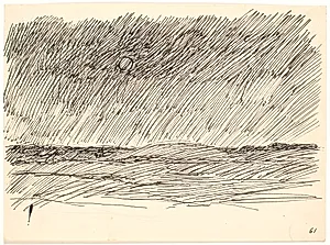 Landskab by Fritz Syberg