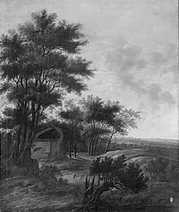 Landskab by Jacob van der Croos