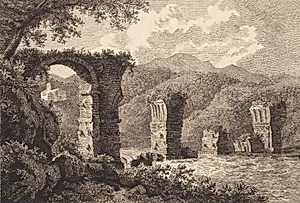 Landskab by J.F. Clemens
