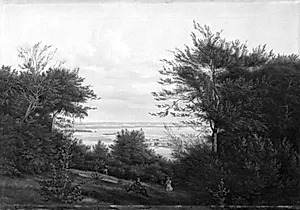 Landskab ved Arresø by H.J. Paludan