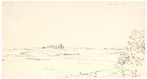 Landskab ved Føns på Nordvestfyn by Dankvart Dreyer