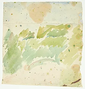 Landskabsstudie by Edvard Weie