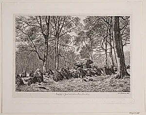 Langdysse ved Gunderslevholm skov