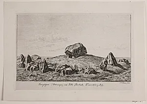 Langdysse ved Lille Rørbæk by Madsen, A.P.