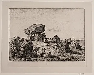 Langdysse ved Nyrup by Madsen, A.P.