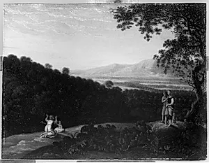 Latona med hendes børn by Moyses van Wtenbrouck