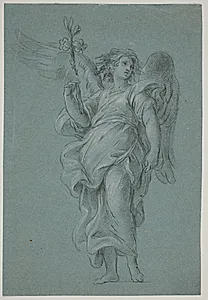 Le bagage en milieu d'un troupeau by Giovanni Benedetto Castiglione