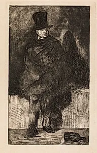 Le buveur d'absinthe by Édouard Manet