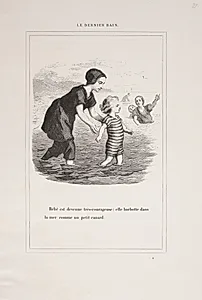 Le dernier bain by Lorenz Frølich