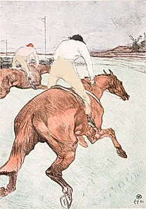 Le Jockey by Henri de Toulouse-Lautrec