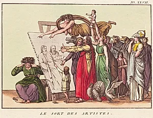 Le sort des artistes by Ubekendt