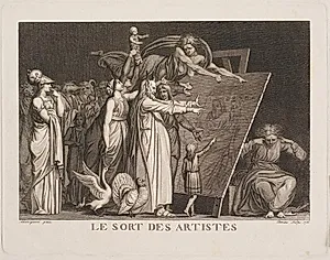 Le sort des artistes by J.F. Clemens