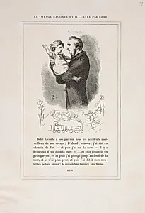 Le voyage raconté et illustré par Bébé by Lorenz Frølich