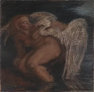 Leda og svanen by Kai Nielsen