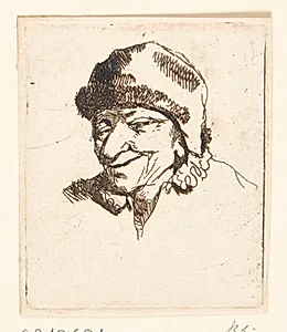 Leende bonde by Cornelis Pietersz Bega