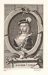 Leonora Christina Ulfeldt by Jonas Haas