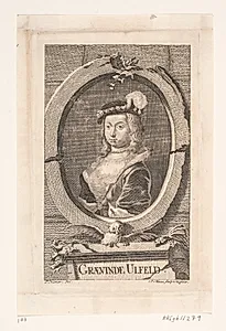 Leonora Christina Ulfeldt by Jonas Haas