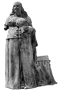 Leonora Christinas udgang af fængslet 1685 by Kristian Zahrtmann