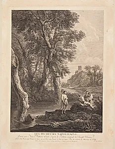 Les Pecheurs napolitains by Anne Philiberte Coulet