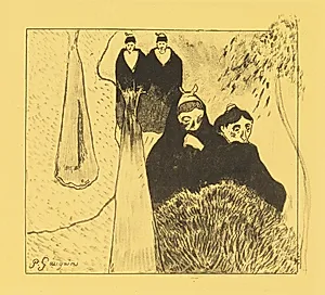Les vielles filles by Paul Gauguin