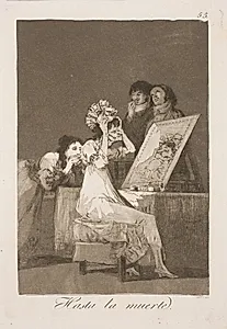 Lige til sin død by Francisco de Goya
