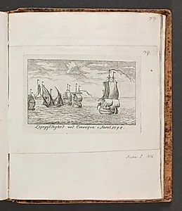 "Ligelyldighed ved Convoyen i Aaret 1798" by Ubekendt