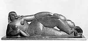 Liggende kvinde by Henri Laurens