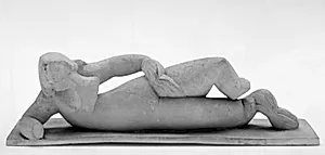 Liggende kvinde by Henri Laurens