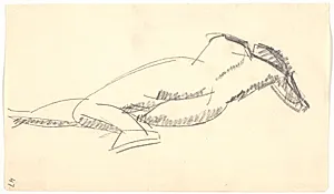 Liggende model by Isakson, Karl