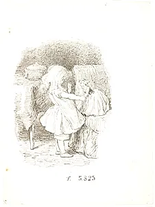 Lili formaner dukken by Lorenz Frølich