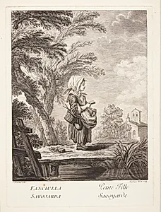 Lille pige fra Savoyen (Petite fille Savoyarde)