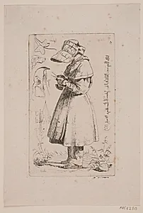 Lille Regine i Vallekilde by Johan Thomas Lundbye