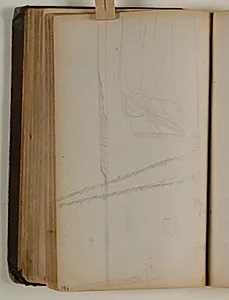 Limfjordslandskab (nær Løgstør?) med figur i forgrunden by Niels Larsen Stevns