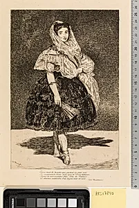 Lola de Valence by Édouard Manet