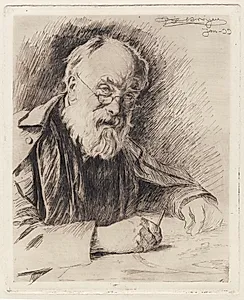 Lorenz Frölich by P.S. Krøyer
