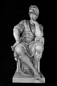 Lorenzo de'Medici, Hertug af Urbino by Michelangelo Buonarroti