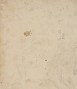Løse rids af hoveder og menneskekroppe by L.A. Ring