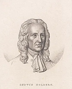 Ludvig Holberg by Christen Købke